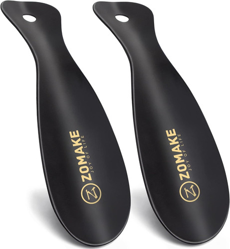 ZOMAKE Metal Shoe Horn,Small Travel Shoehorn for Men Women Kids,2 Pcs...