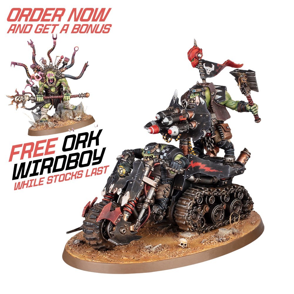 Ork Wartrakk Warhammer 40K Armageddon 11th Ed On Sprue Orks Same Day Ship