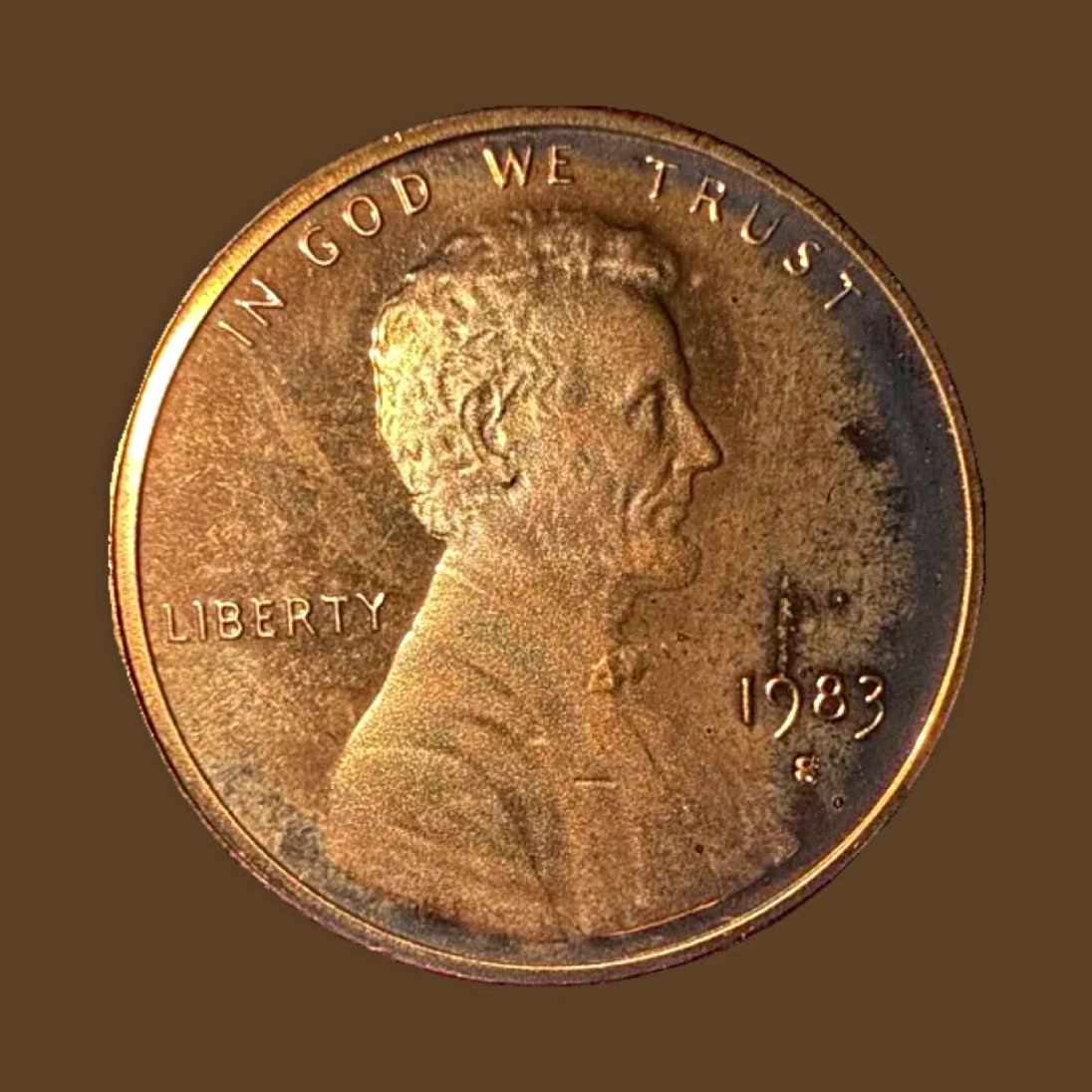 1983 Lincoln Memorial Small Cent BN Business Strike Philadelphia
