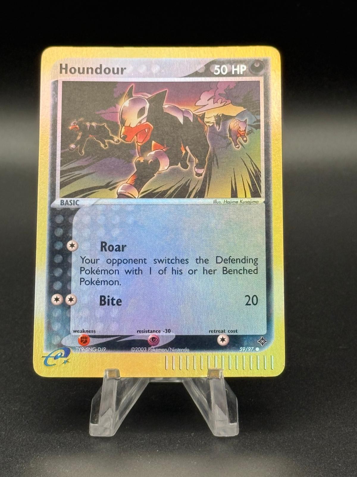 Houndour 59/97 Common Dragon Pokemon Reverse Holo Lightly Played Houndour 59/97 Common Dragon Pokemon Reverse Holo Lightly Played