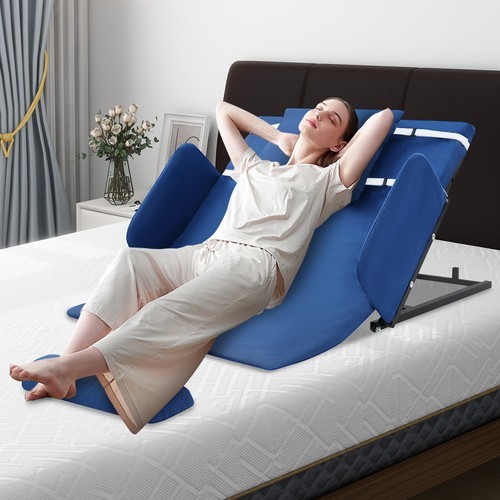 Blue Electric Lifting Adjustable Bed Back Rest Electric Auxiliary Backrest