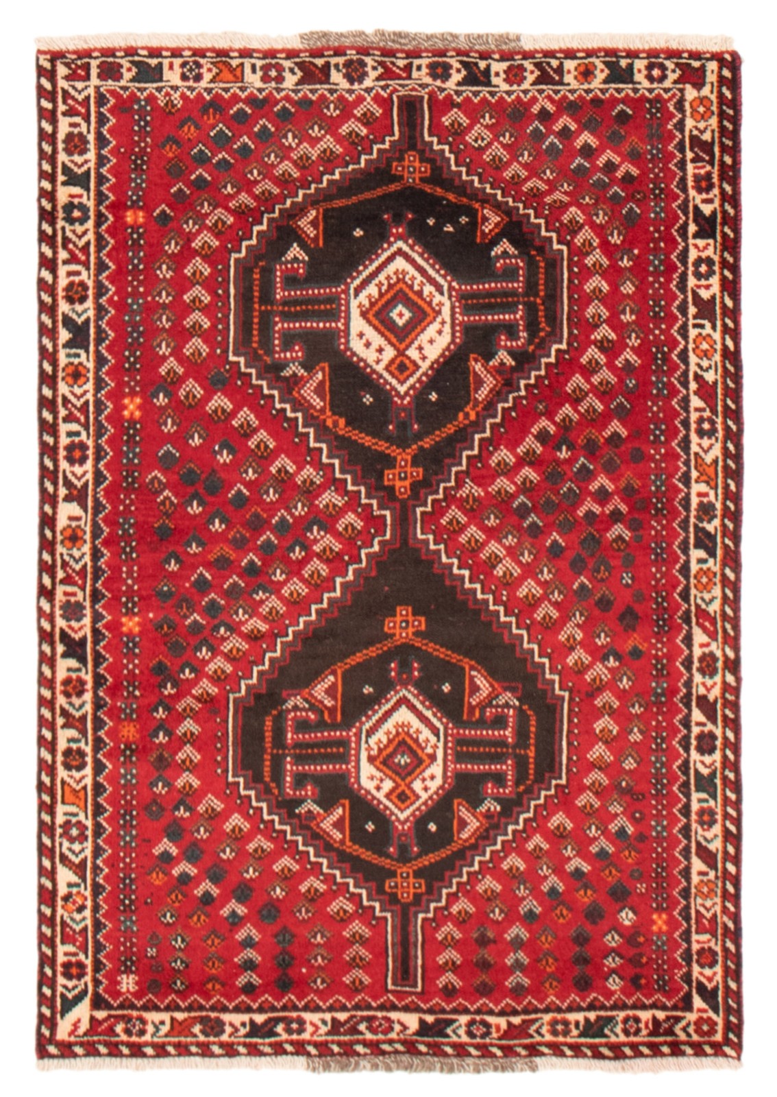 Traditional Vintage Hand-Knotted Area Rug 3\'4\