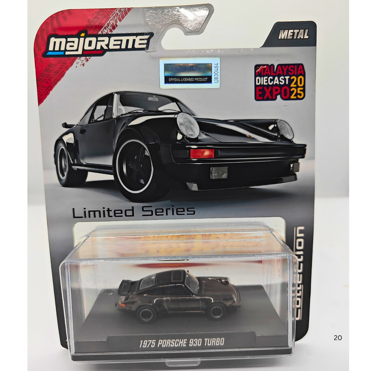 Majorette 2025 MDX Expo 1975 Porsche 930 Turbo Limited Series