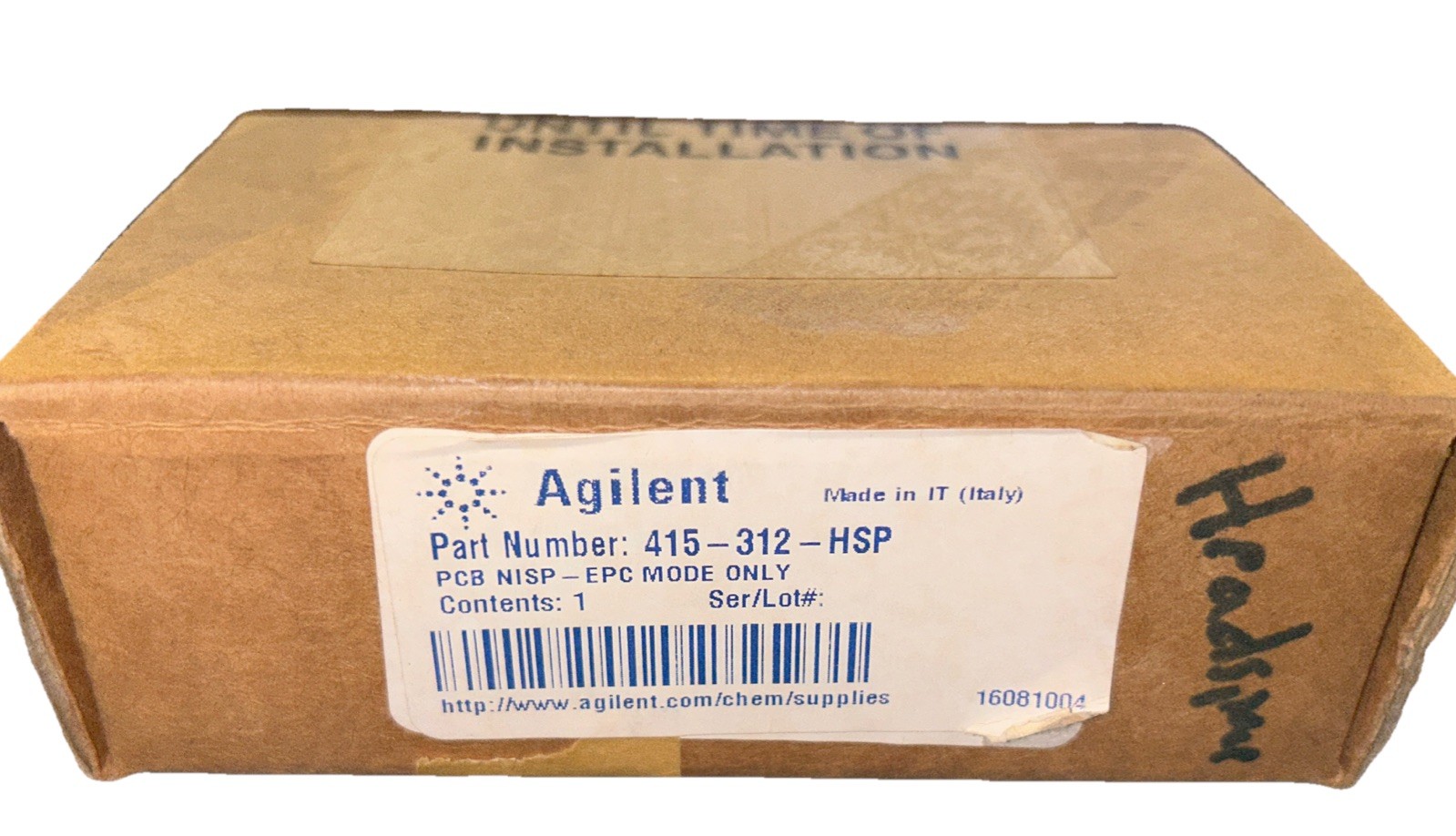 Genuine Agilent (Dani) Circuit Carousel Encoder Board Part No. 415-312-HSP.   G7