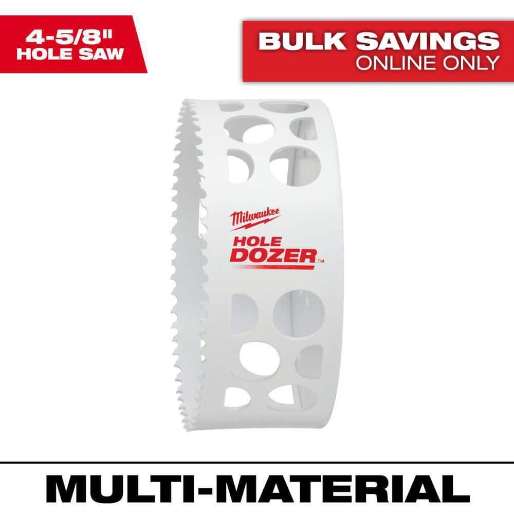 Milwaukee 4-5/8 in. Hole Dozer Bi-Metal Hole Saw