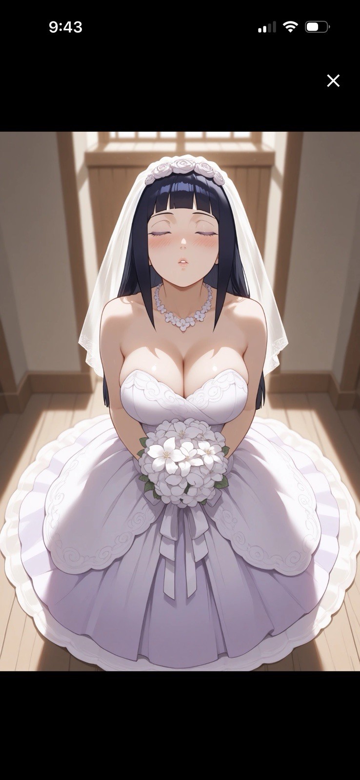 Hinata Naruto Waifu Sticker Hinata Naruto Waifu Sticker