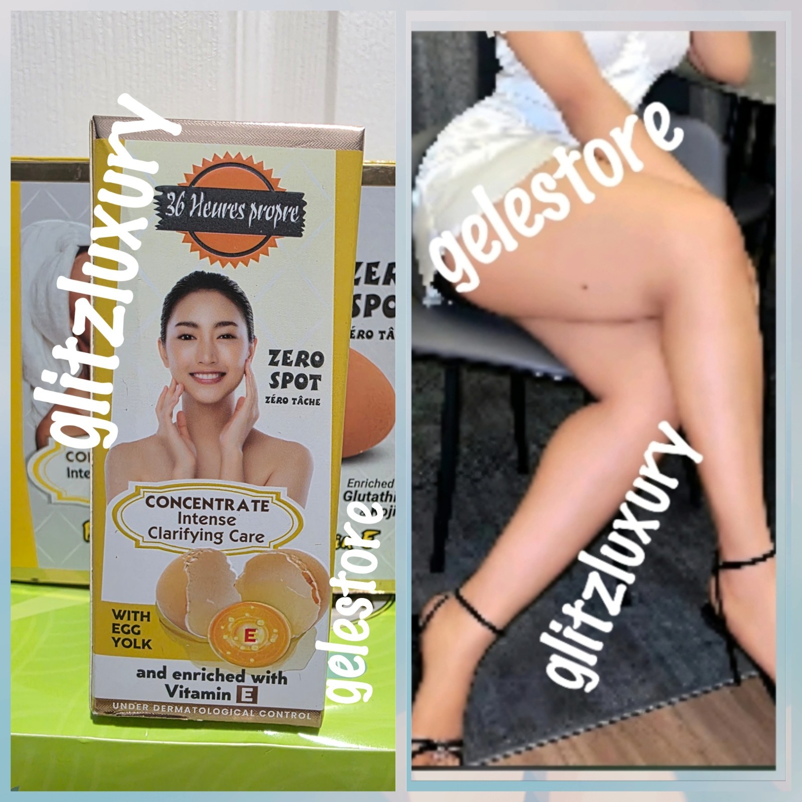 36 heures zero spot with egg yolk & vitamin E serum. 60ml x 1. ADD to lotion