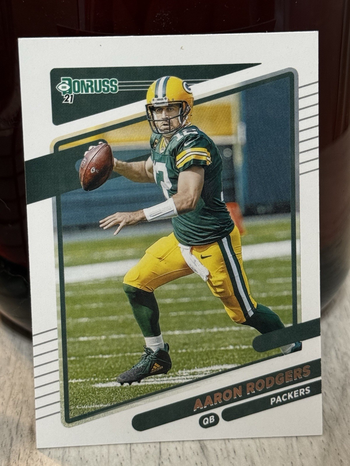 2021 Panini Donruss #155 - Aaron Rodgers