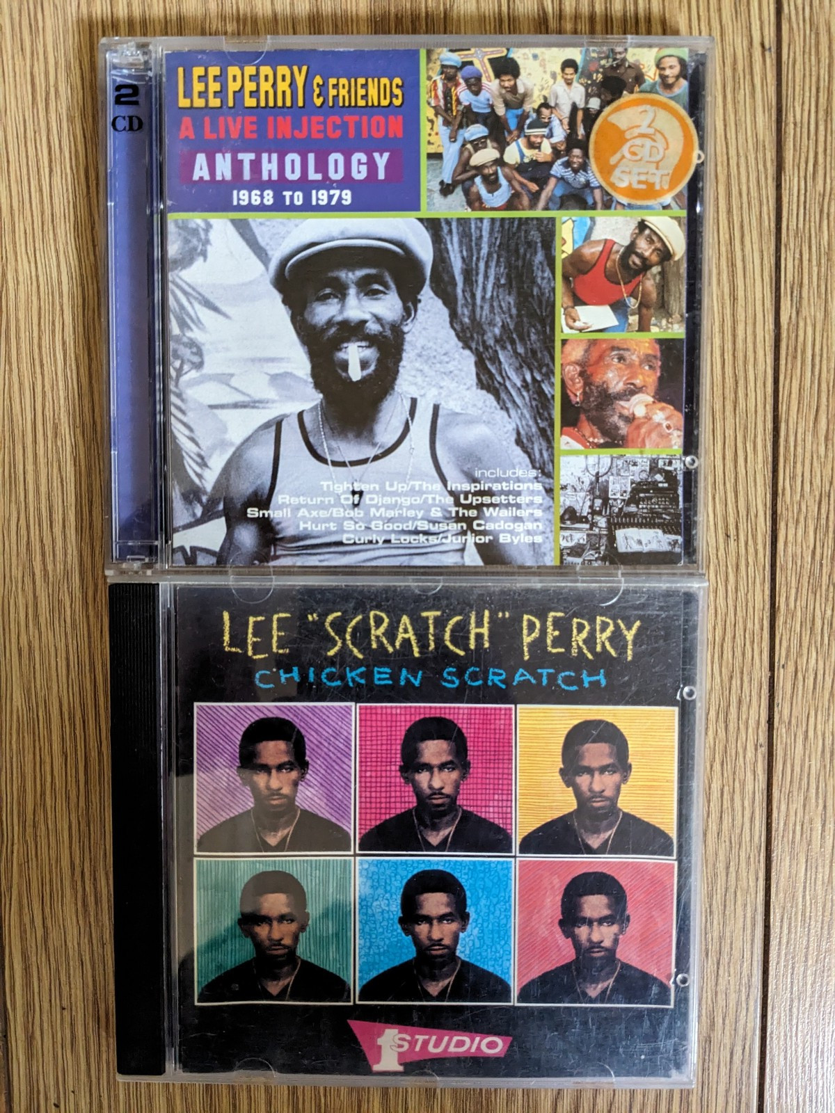 Lee Perry & Friends : A Live Injection : Anthology 1968 To 1979 cd + 1 more