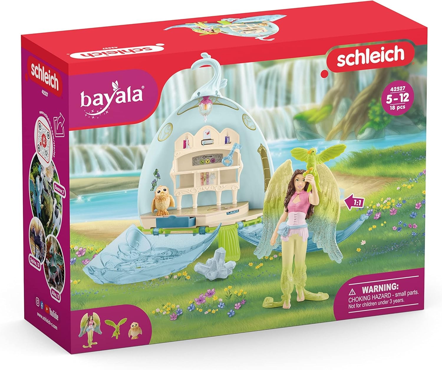 Schleich Bayala - 18Pc Mystic Library Blossom Playset - Dented Packaging Schleich Bayala - 18Pc Mystic Library Blossom Playset - Dented Packaging