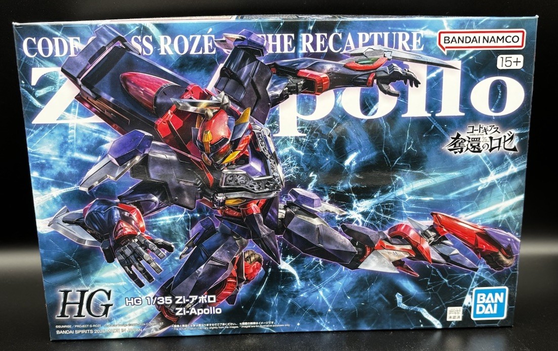 Bandai HG 1/35 Zi-Apollo Code Geass: Roze of the Recapture Model Kit