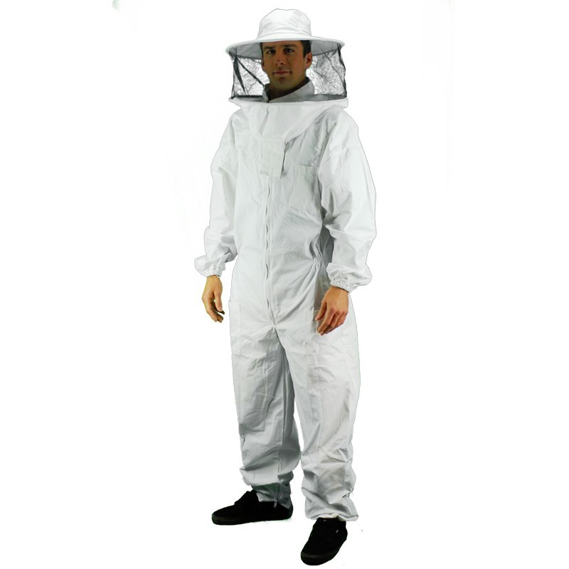 Professional Bee Suit,Beekeeping Supply Suit-Eco Keeper( Round hood)- X Large 