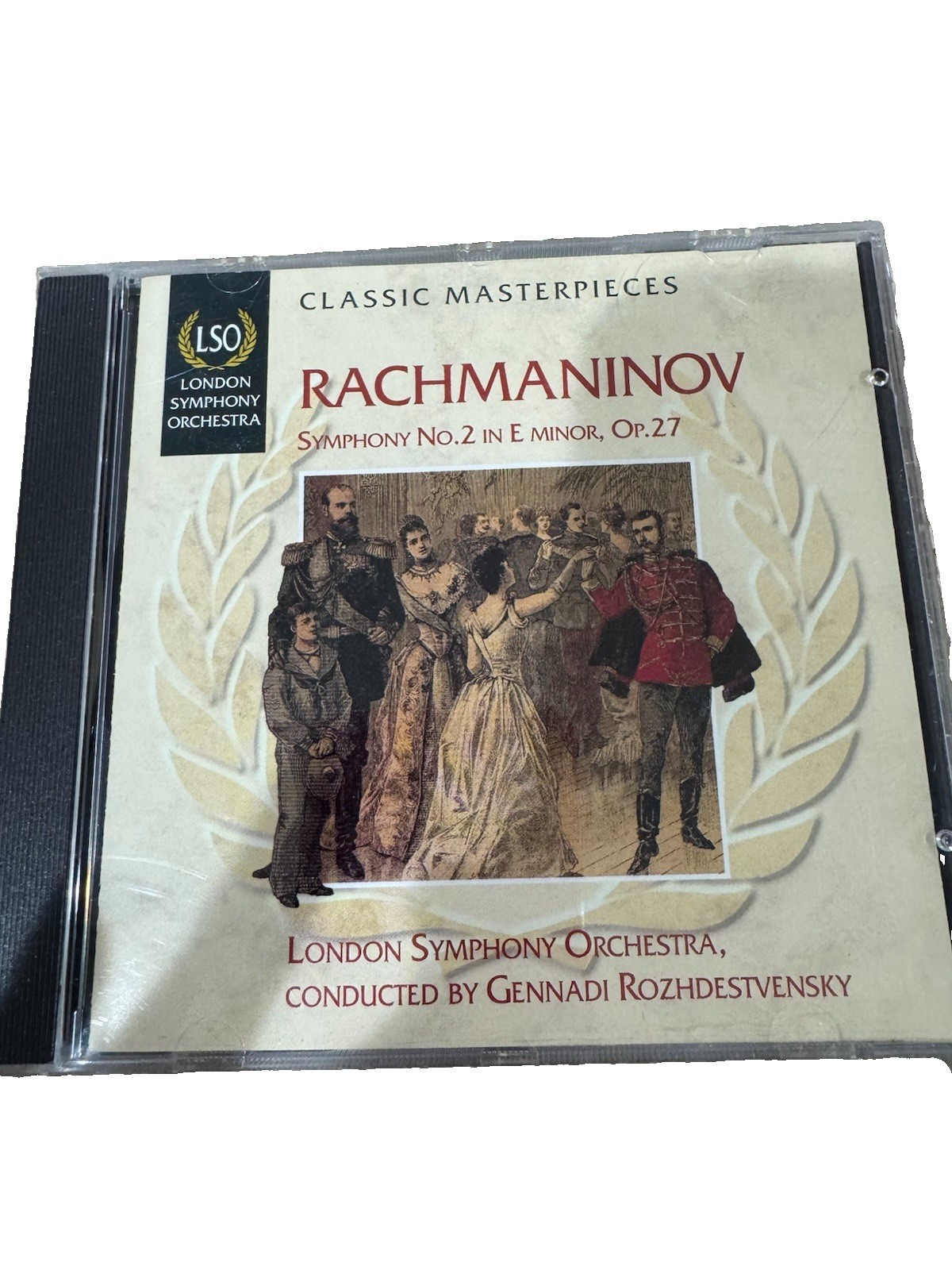 Rachmaninov Symphony No. 2 LSO Gennadi Rozhdestvensky CD IMP Classics PCD 904 19