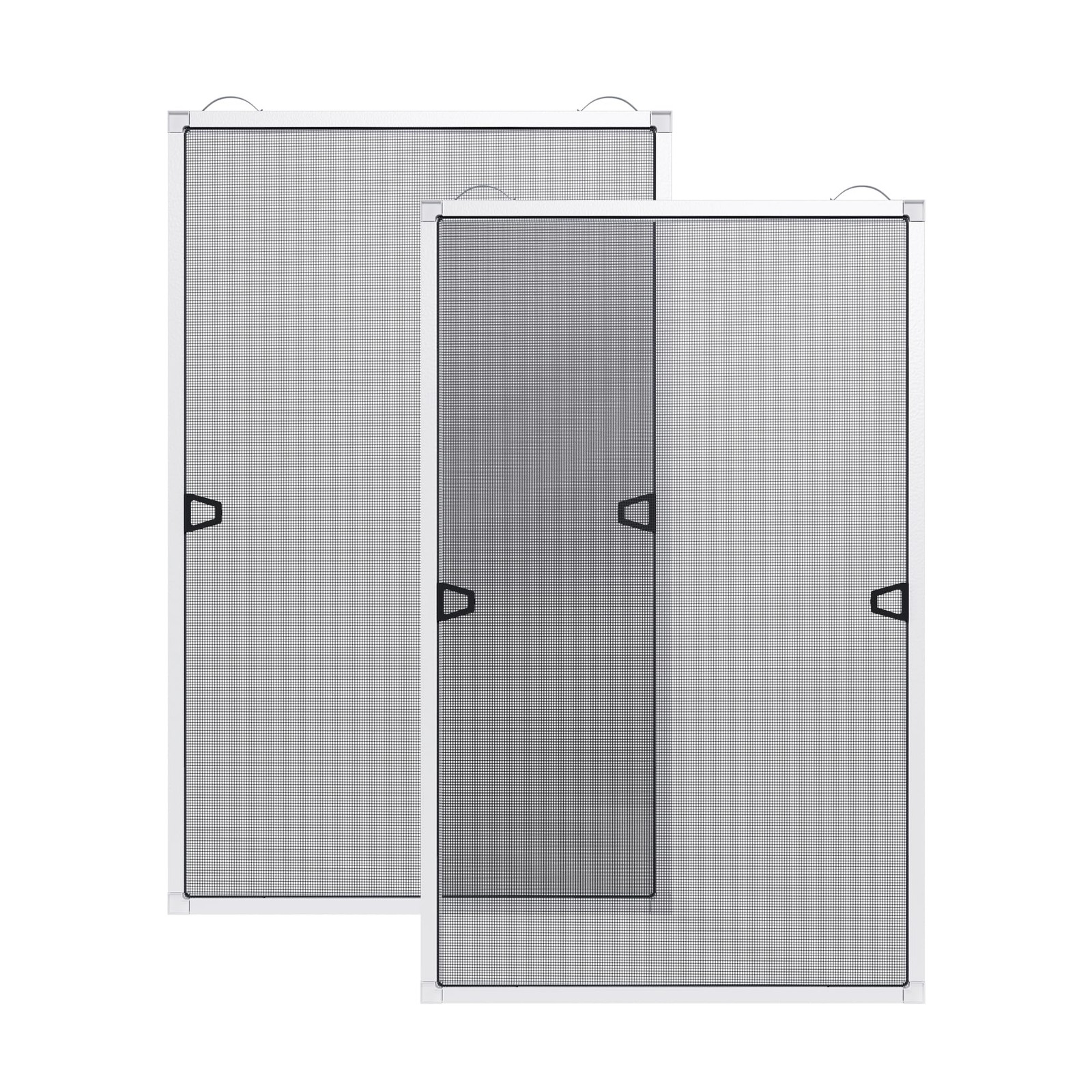 Paramondo 2 Sets DIY Window Screen Frame Kit, White, 46\