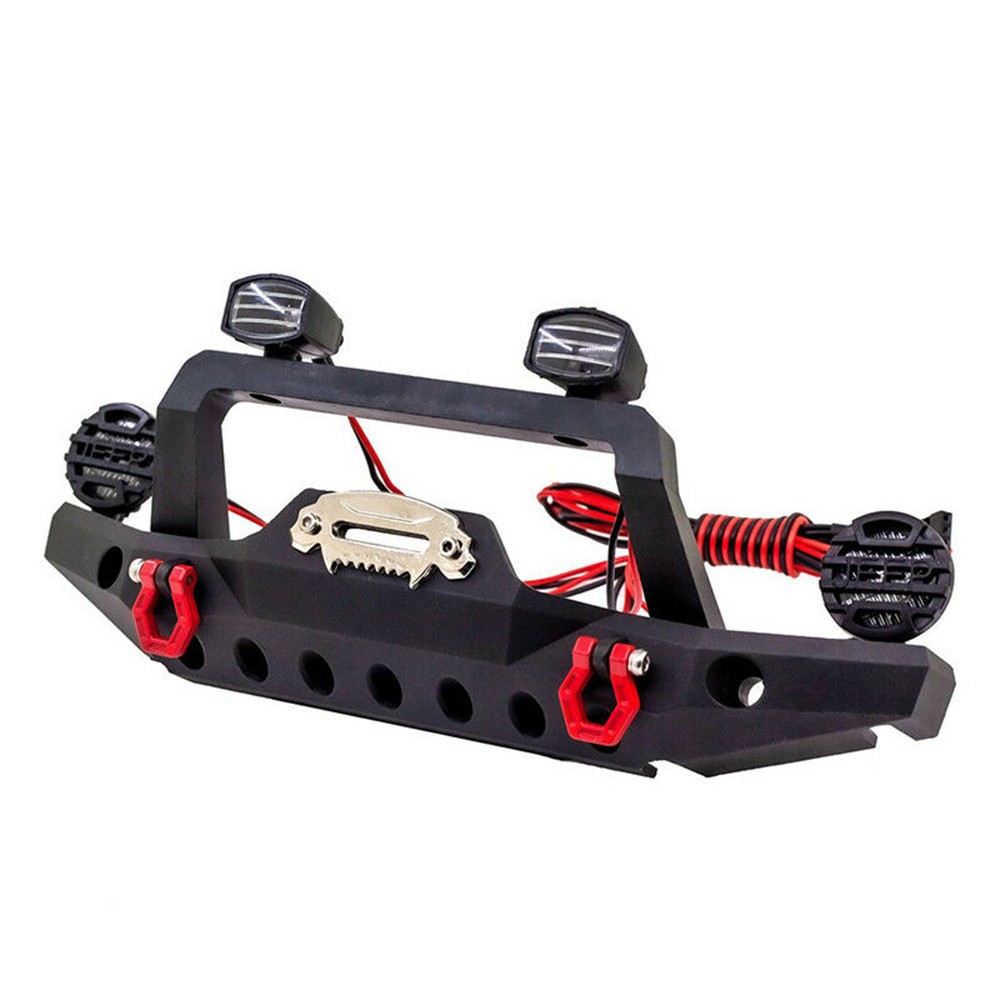 1/10 Metal Front Rear Bumper Set For Axial SCX10 III AX103007 TRX4 RC Crawler c