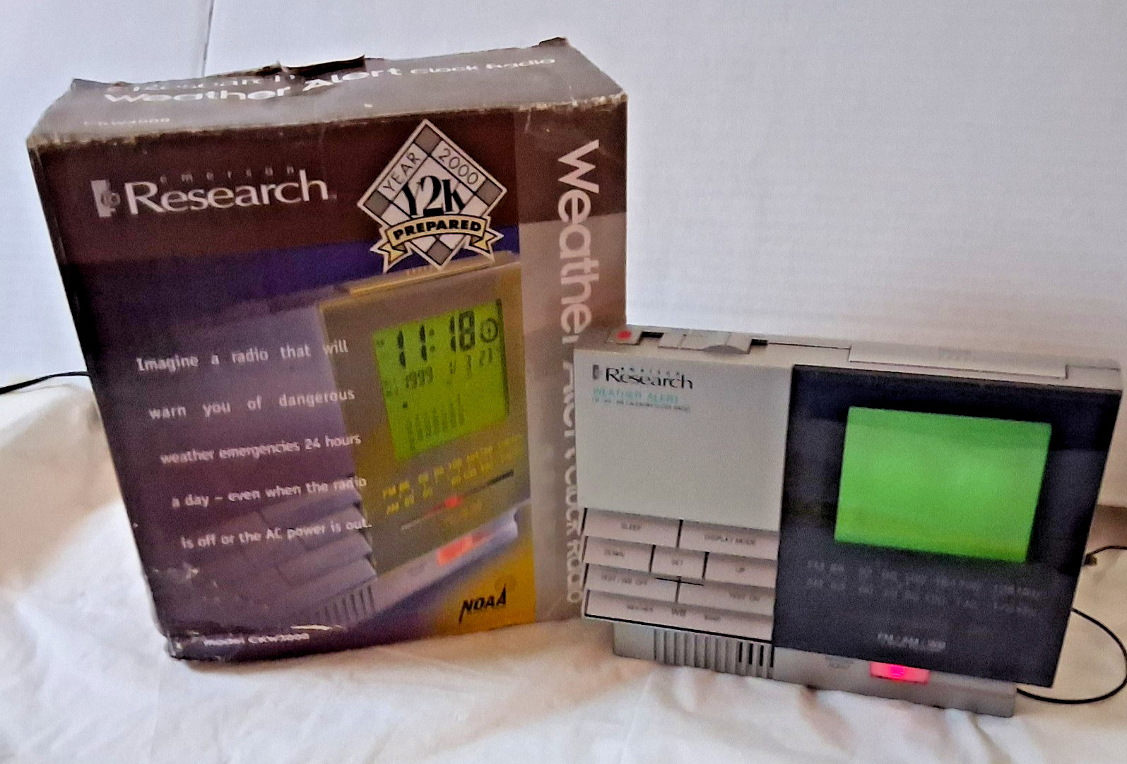 Emerson Research CKW3000 Weather Alert  Radio **READ DESC**  PARTS
