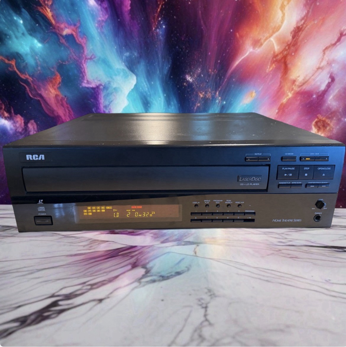 RCA LDR400 Model Both Side Play Laserdisc Player FRESHLY Serviced Near Mint🔥✅