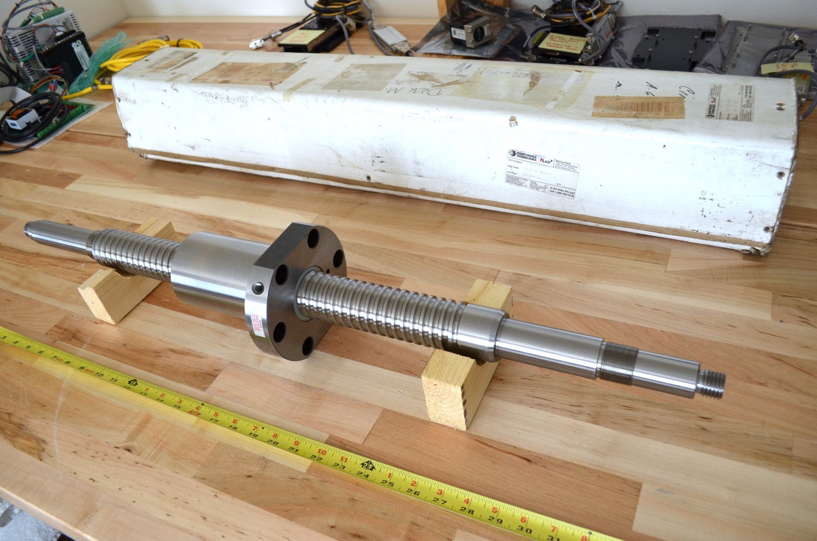 New SKF/TCM A6505 Precision Ground Ballscrew 2\