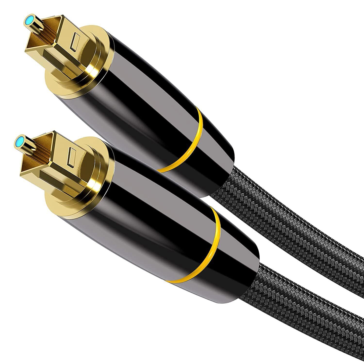 Toslink Optical Cable Digital Audio Sound Fiber Optic SPDIF Cord Wire Dolby DTS Toslink Optical Cable Digital Audio Sound Fiber Optic SPDIF Cord Wire Dolby DTS