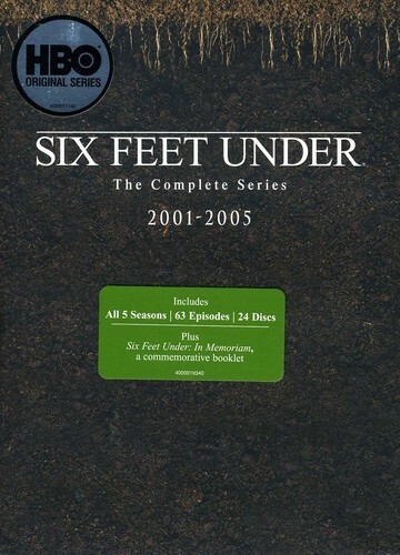 SIX FET UNDER - COMPLETE SERIES (DVD) NEW FACTORY SEALED SIX FET UNDER - COMPLETE SERIES (DVD) NEW FACTORY SEALED