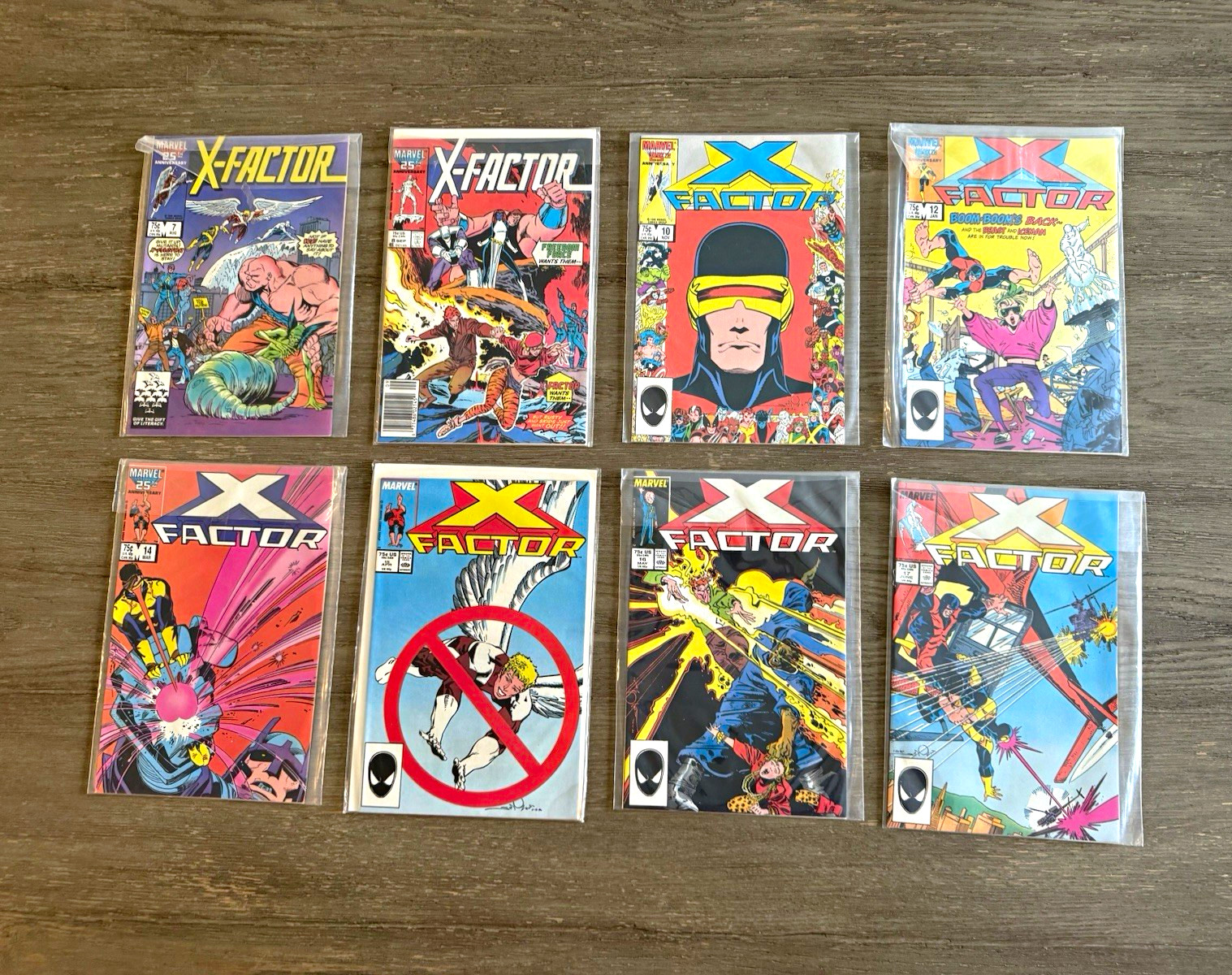 Marvel Comics X-Factor Comic Lot #7 9 10 12 14 15 17 (1986) Louise Simonson