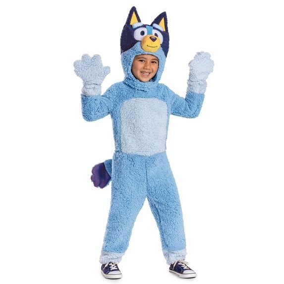 DISGUISE BLUEY DELUXE TODDLER BLUEY COSTUME, CHOOSE SIZE *NEW DISGUISE BLUEY DELUXE TODDLER BLUEY COSTUME, CHOOSE SIZE *NEW