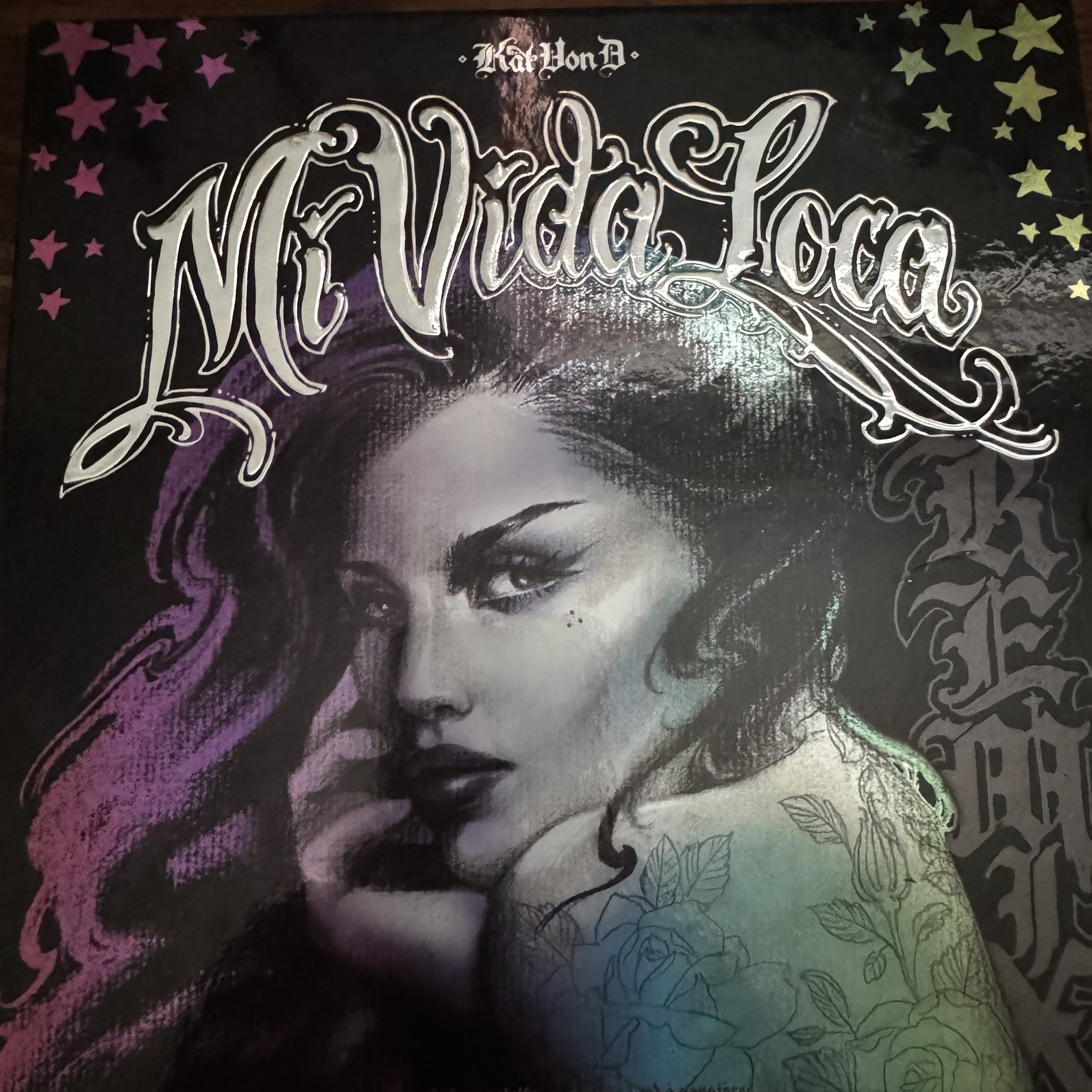 Kat Von D Mi Vida Loca Remix 24 Eyeshadow Palette Limited Holiday Ed. KVD Beauty Kat Von D Mi Vida Loca Remix 24 Eyeshadow Palette Limited Holiday Ed. KVD Beauty