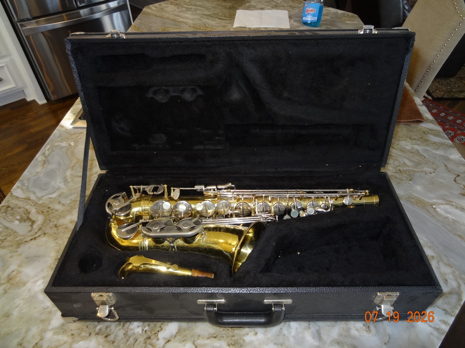 Selmer Model AS300 Brass Alto Saxophone, Serial # 1296509
