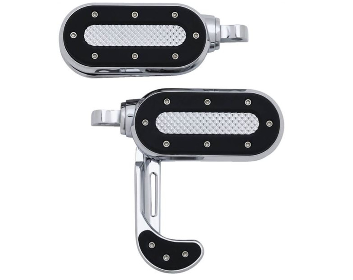 Kuryakyn Heavy Industry Switchblade Pegs Without Adapters Part Number - 7029 NEW