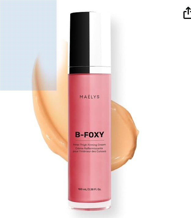 MAELYS B FOXY Inner Thigh Firming Cream 3.38 oz / 100 ml New Boxed