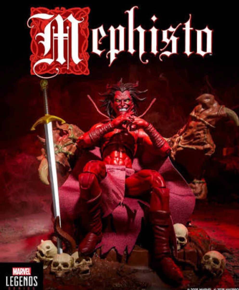 Marvel Legends Mephisto Infernal Throne Hasbro Pulse Exclusive 