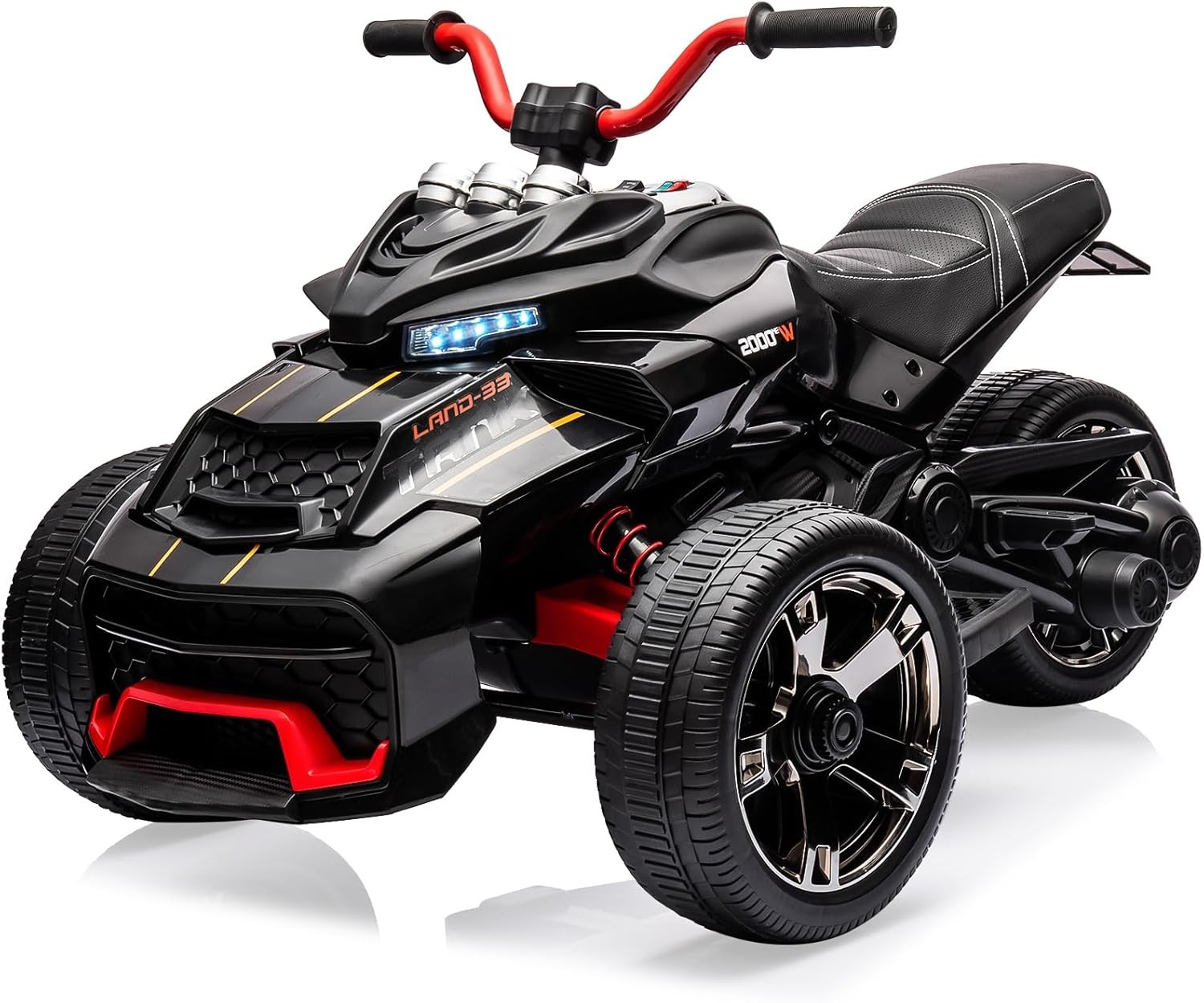12V Electric Ride On Truck Dual Motors 7 MPH 7Ah Battery Suspension EVA Tires