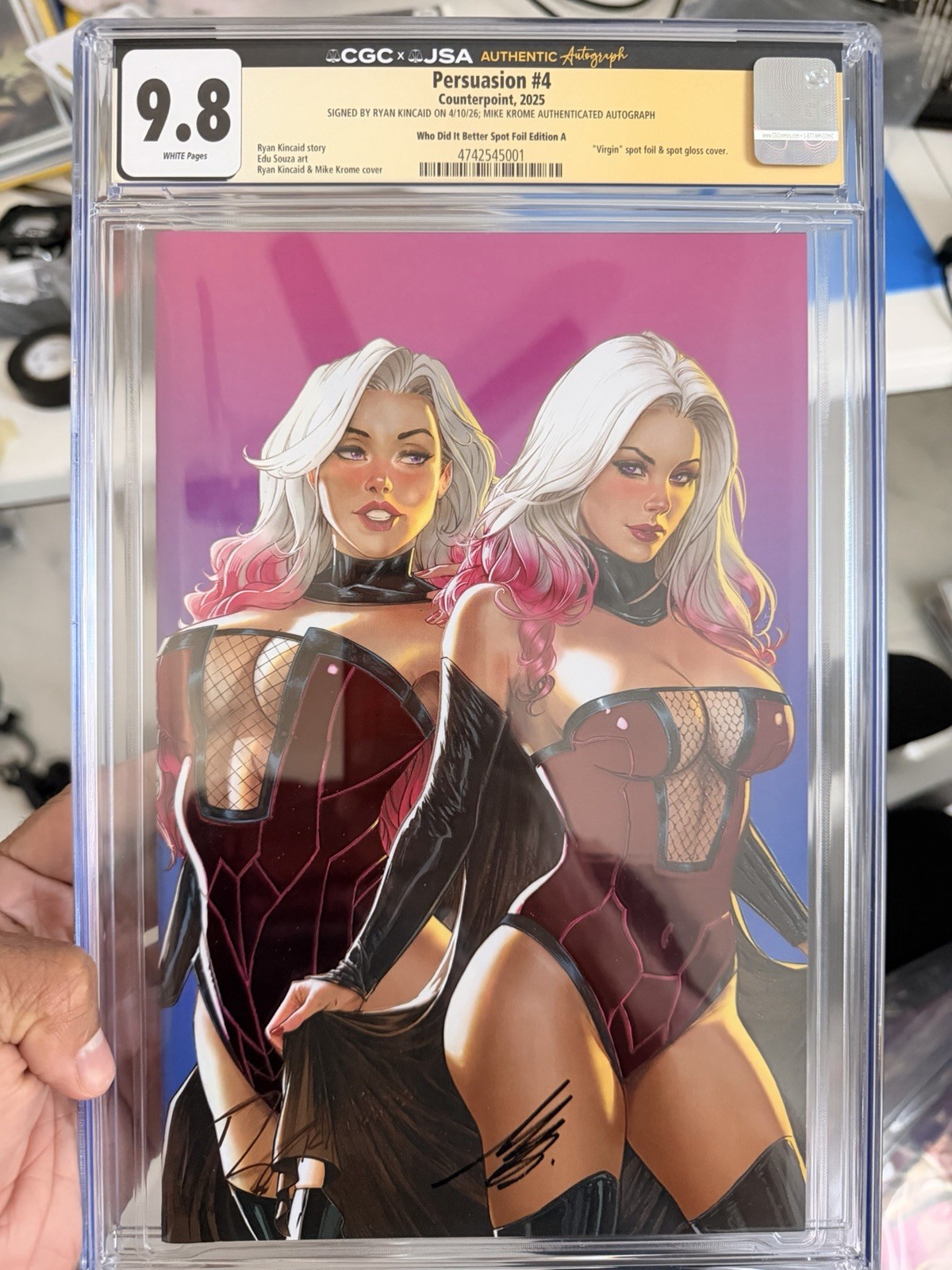 Persuasion #4 WDIB Krome & Kincaid 2x Signed 4 Book Set🔥 Persuasion #4 WDIB Krome & Kincaid 2x Signed 4 Book Set🔥