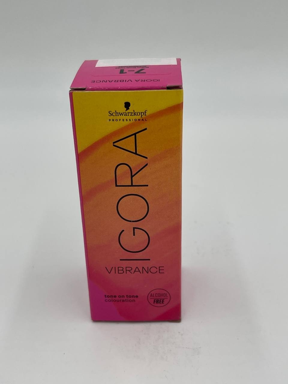Schwarzkopf Igora Vibrance 7-1 Medium Blond Cendre 60ml 2oz New In Box