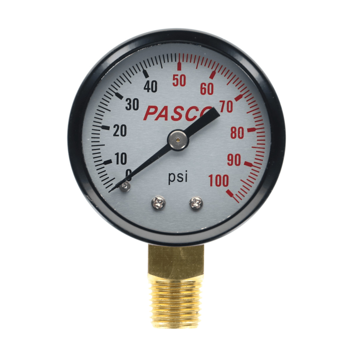 PASCO SPECIALTY 1729 Pasco 1729 2 100# Pressure Gauge