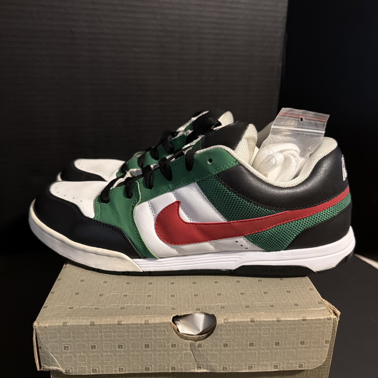 RARE Nike 6.0 Air Morgan White Classic Green US Men’s 11
