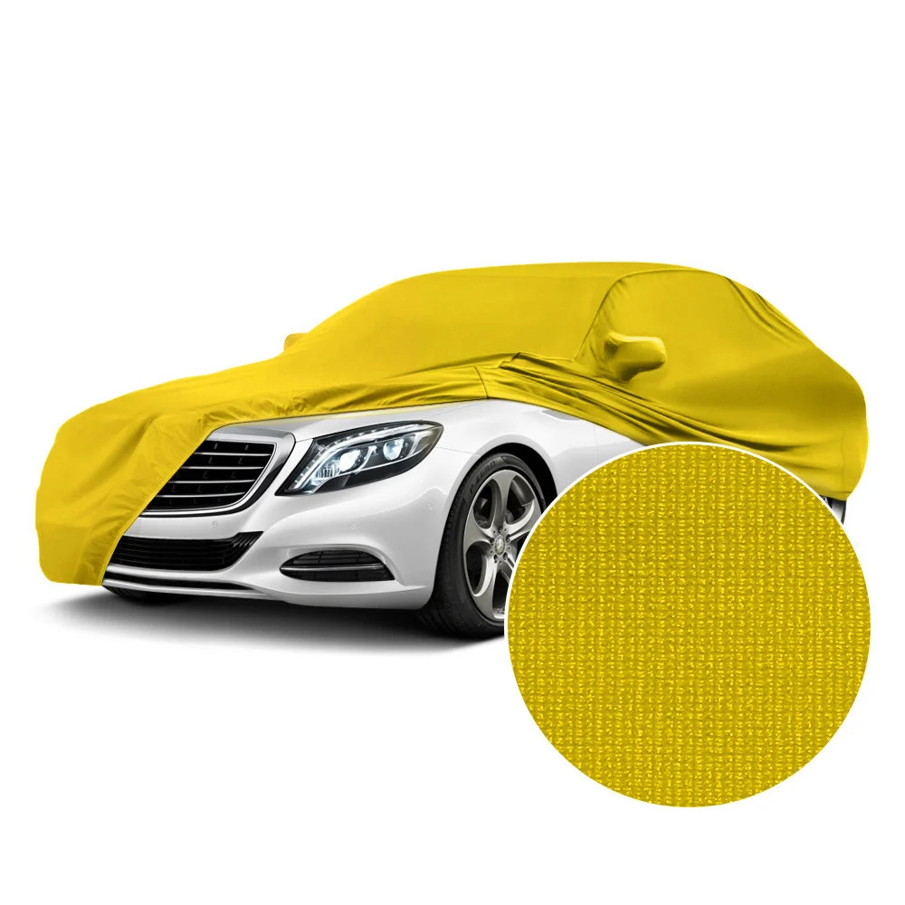 Coverking Satin Stretch Indoor Velocity Yellow Custom Car Cover
