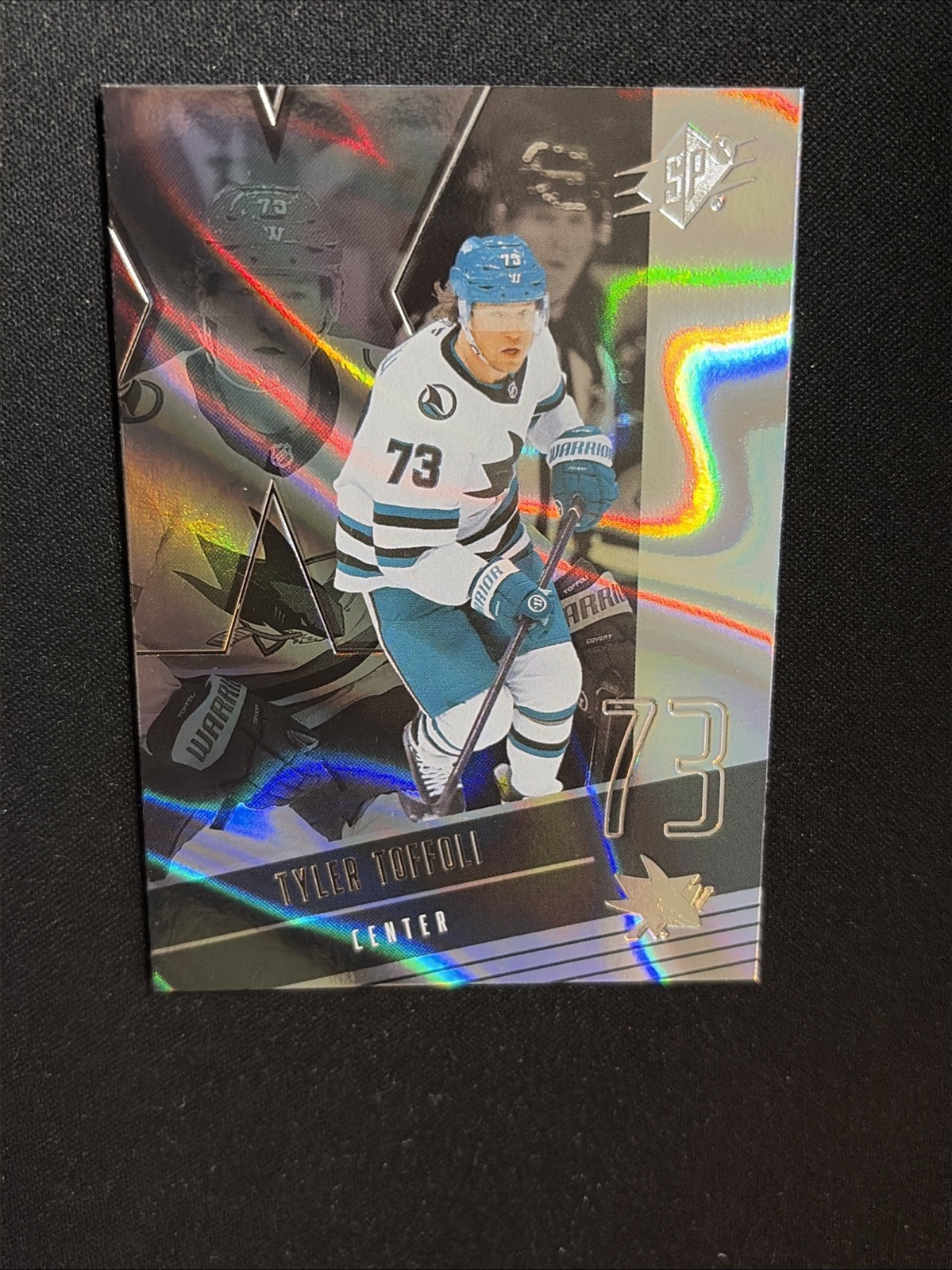 25-26 UD SPx Hockey Silver Parallel 3 Tyler Toffoli
