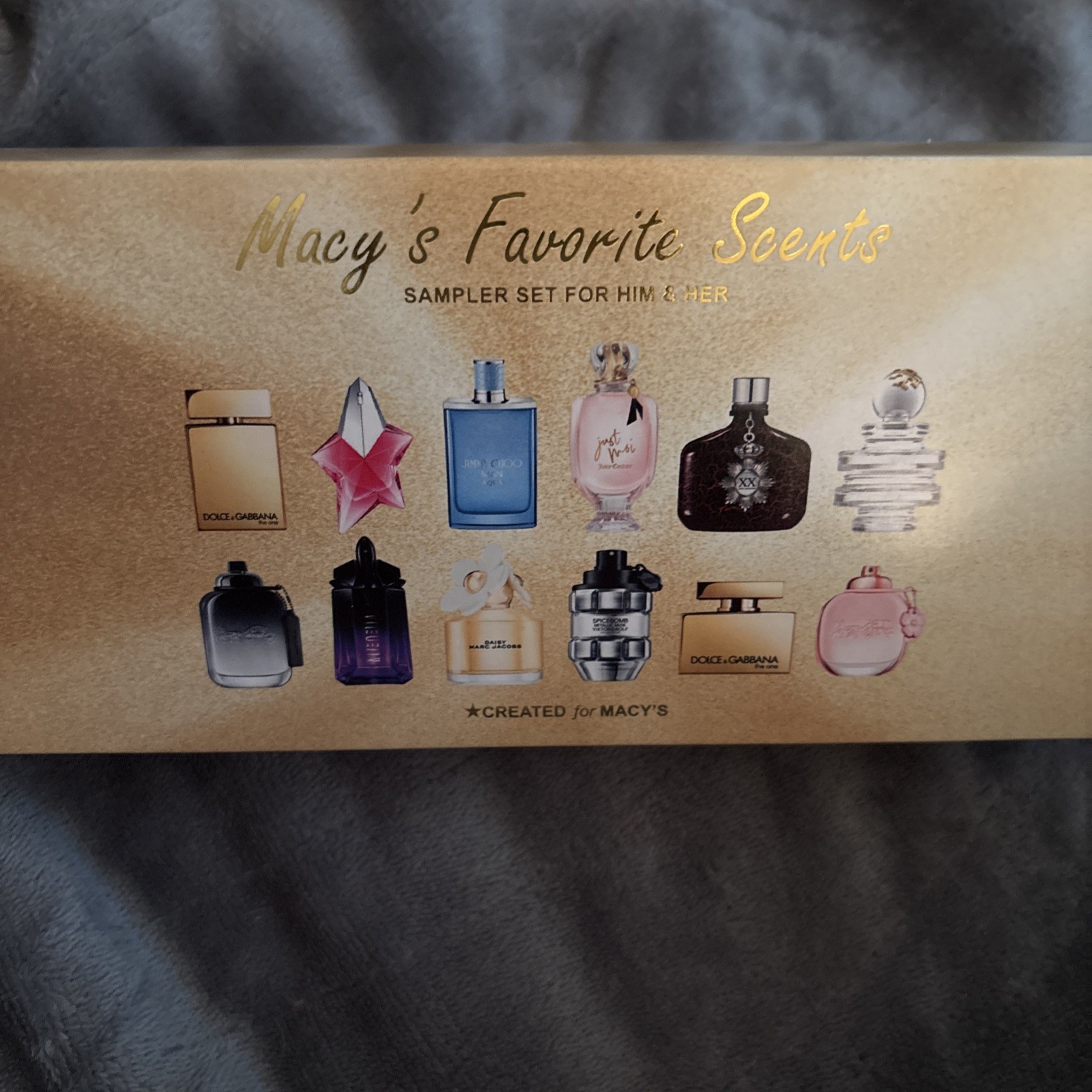 12 Macy\'s Favorite Scents Fragrance Sampler For Him & Her Makes a Great Gift 12 Macy\'s Favorite Scents Fragrance Sampler For Him & Her Makes a Great Gift