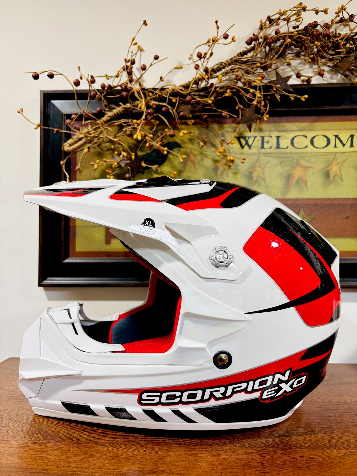 NEW SCORPION EXO VX-24 AIRFIT MOTORCROSS OFF-ROAD ATV HELMET SIZE XL DOT SNELL