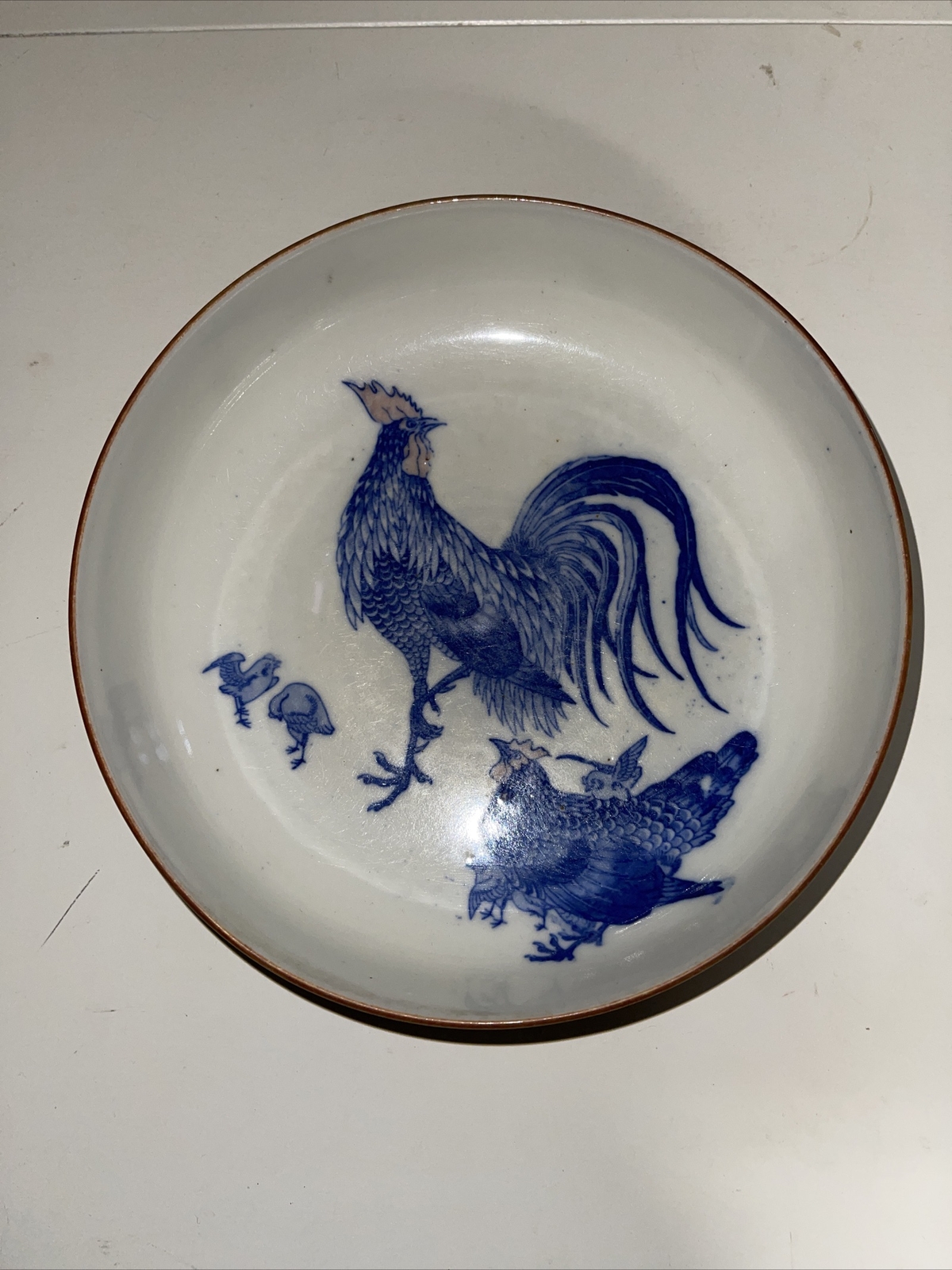 The 14Th Tsuji Hitachi Zodiac Rooster Plate