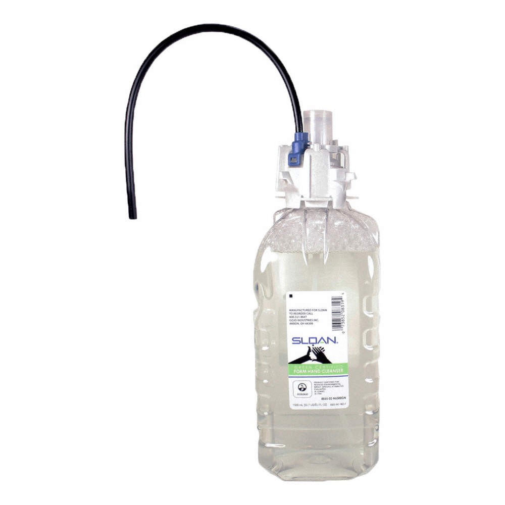 SLOAN ESD-325 Hand Soap,CLR,1,500 mL,,PK4 786LP1