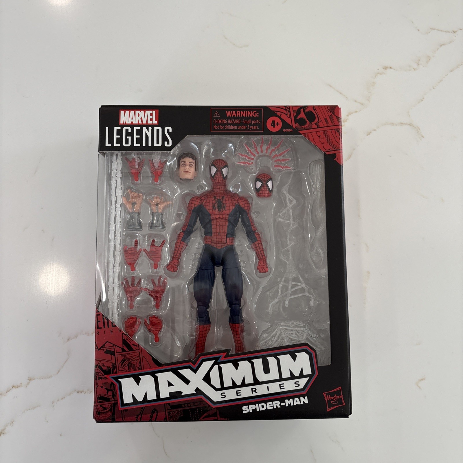 IN HAND Marvel Legends MAXIMUM SPIDER-MAN 6\ IN HAND Marvel Legends MAXIMUM SPIDER-MAN 6\