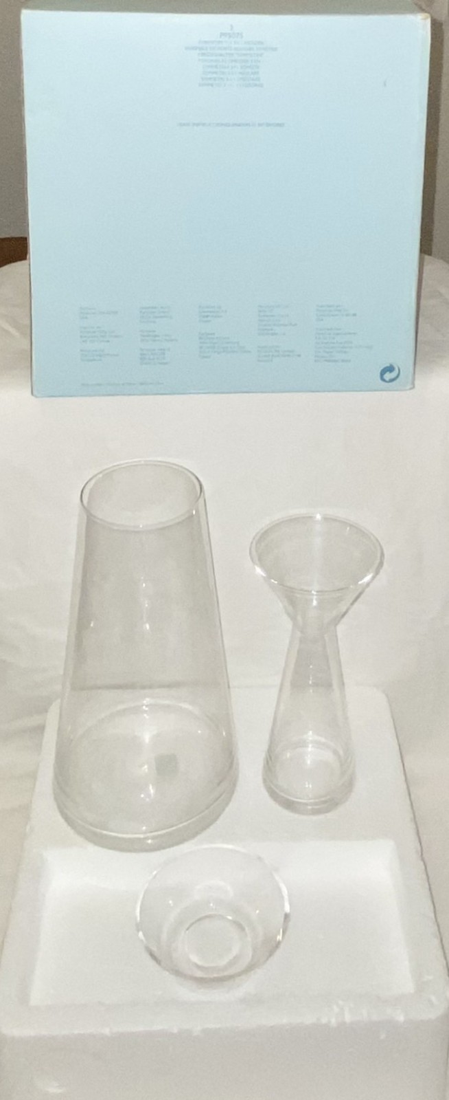 Partylite Symmetry 3 in 1 Candle Holder With Box (Box Has Wear As Pictured)