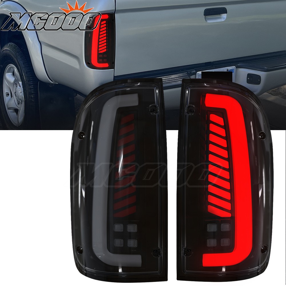 Pair Sequential LED Tail Lights For 1995-2000 Toyota Tacoma w Start-up Animation