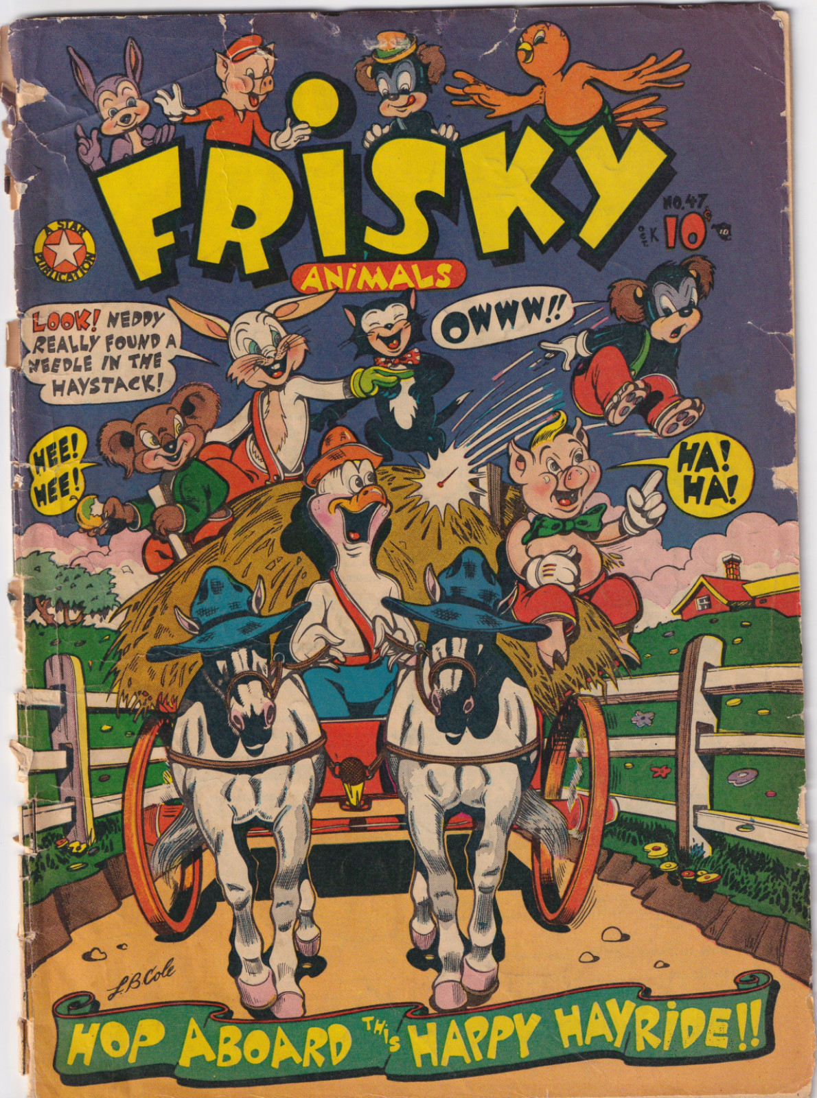 Frisky Animals Comics #47  1951