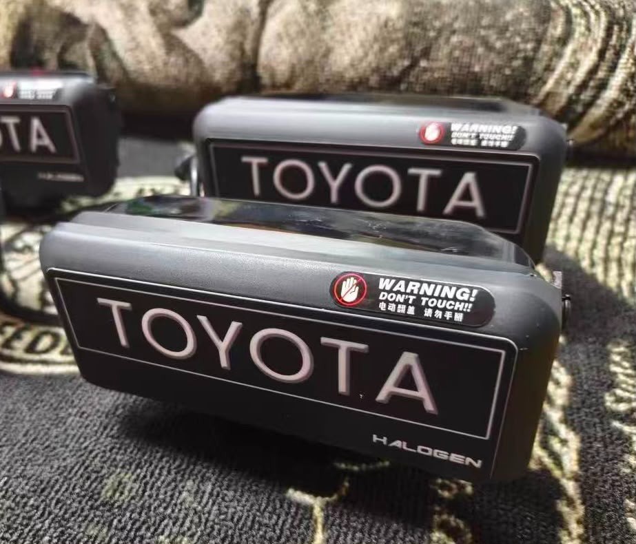 JDM TOYOTA AE86 FOG LIGHTS AUTO COVER RETRACTABLE FOR MR2 AW11 SUPRA JZA70 RARE