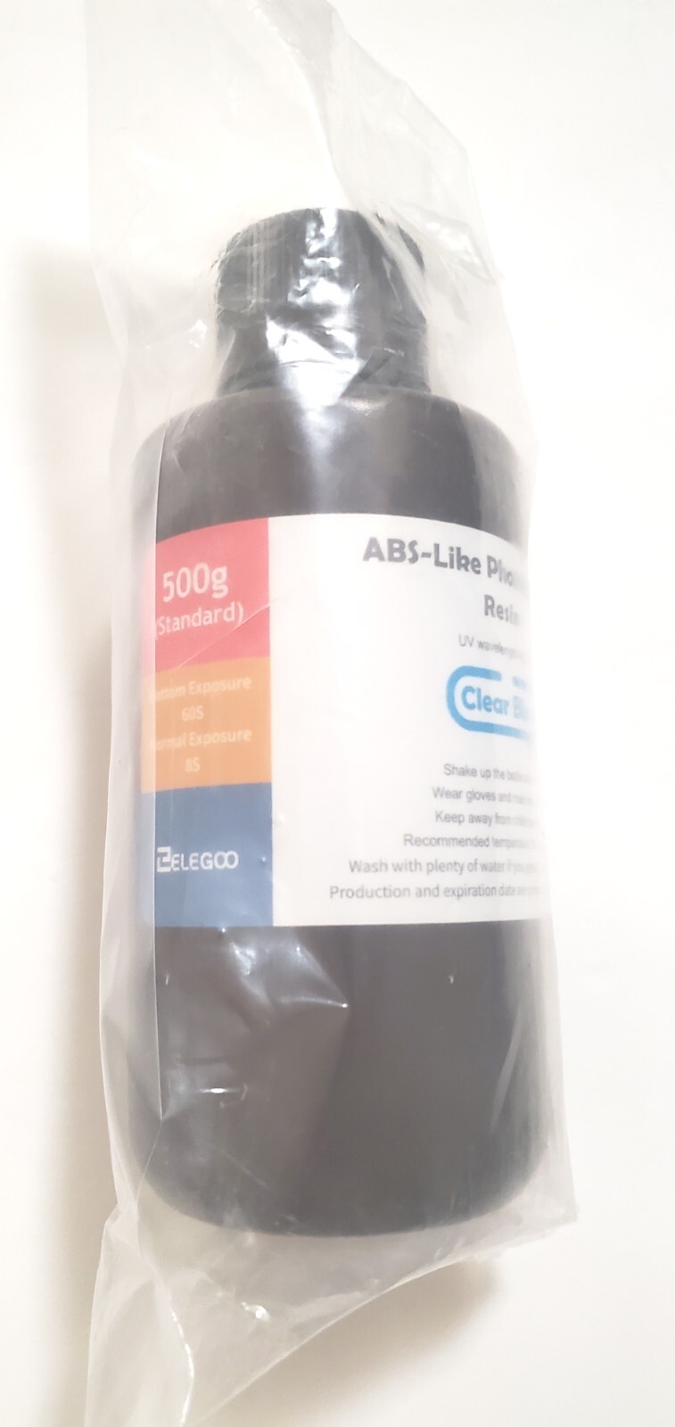 ELEGOO Abs-Like 3D Printer Resin LCD Uv-Curing Resin 405Nm Standard Photopolymer