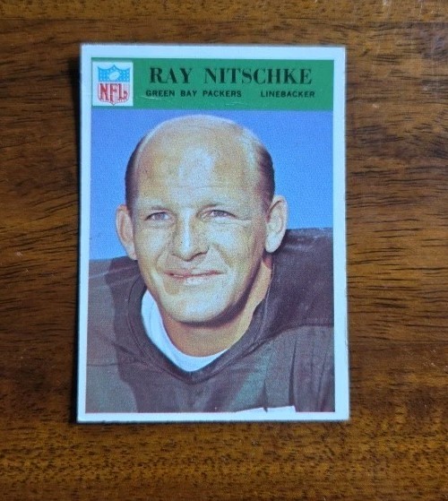 1966 Philadelphia - Ray Nitschke #87 Slight Crease 