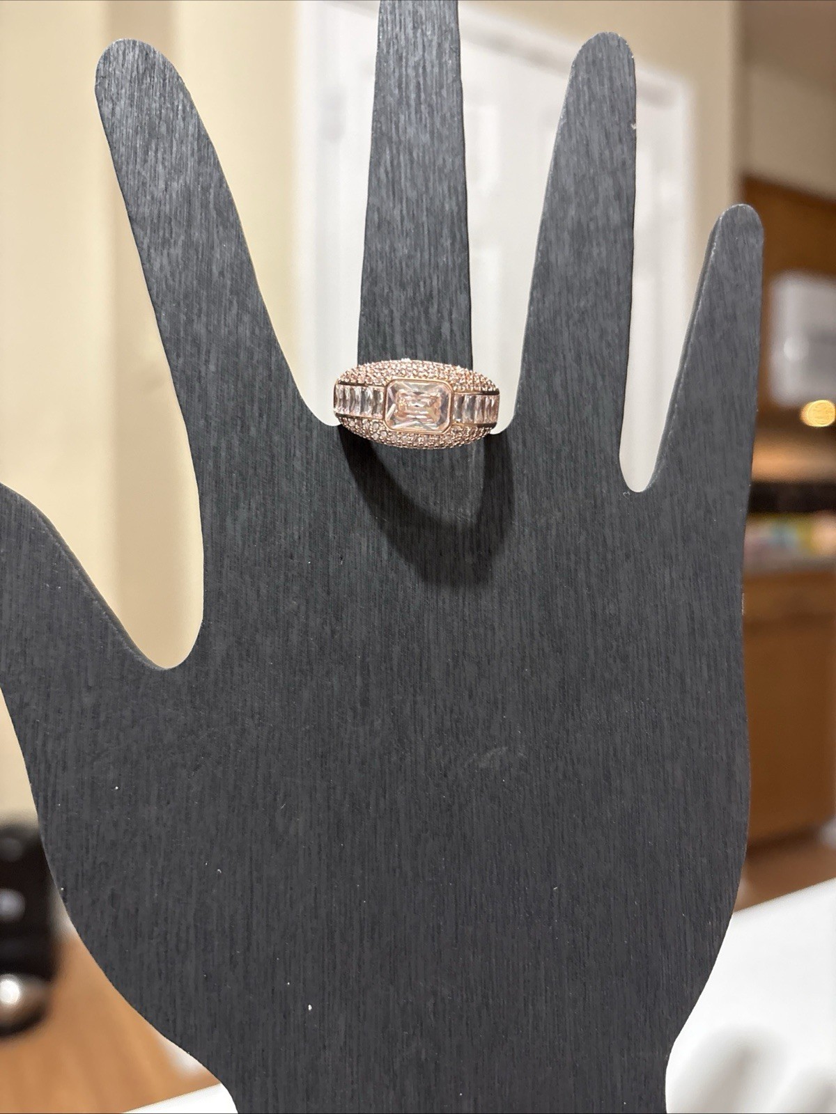 Bomb Party “A Journey of Sparkle” Size 7 Ring RG87688 Ring Rose Gold